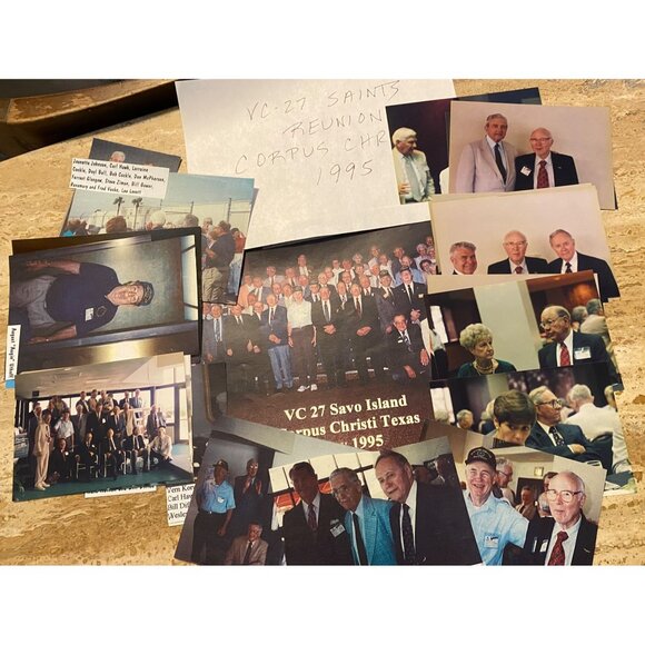 VC-27 Saints Reunion Corpus Christi Photo Collection 1995 Vintage Memorabilia - Picture 1 of 7